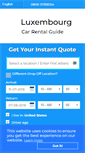 Mobile Screenshot of luxembourgcar.com